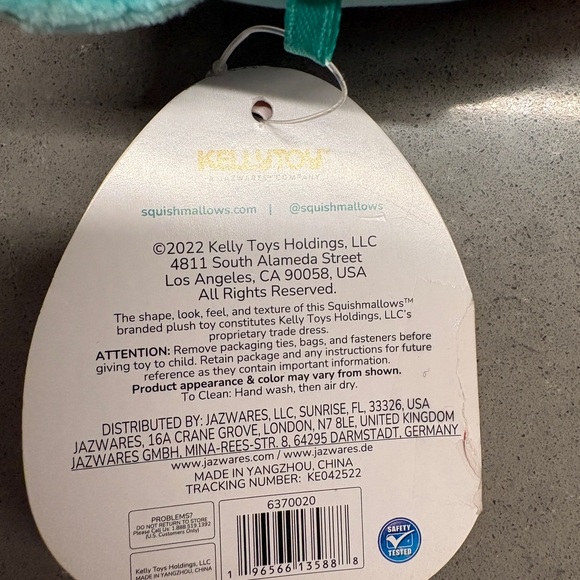 🎃 NWT Squishmallows Winston the Owl Scarecrow 4.5” Plush 🦉 - Picture 9 of 10